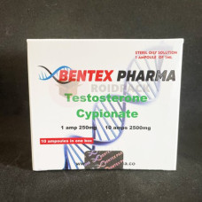 Bentex Pharma Testosterone Cypionate 250mg 10 Ampoules