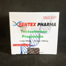 Bentex Pharma Testosterone Propionate 100mg 10 Ampoules