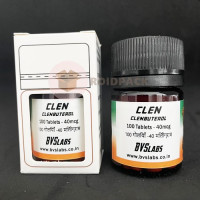 Bvs Labs Clenbuterol 40mcg 100 Tablets