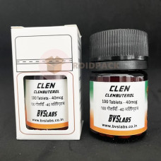 Bvs Labs Clenbuterol 40mcg 100 Tablets