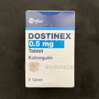 Dostinex - Cabergoline 0.5mg 8 Tablets