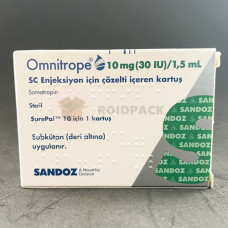 Omnitrope 10mg 30iu Hgh